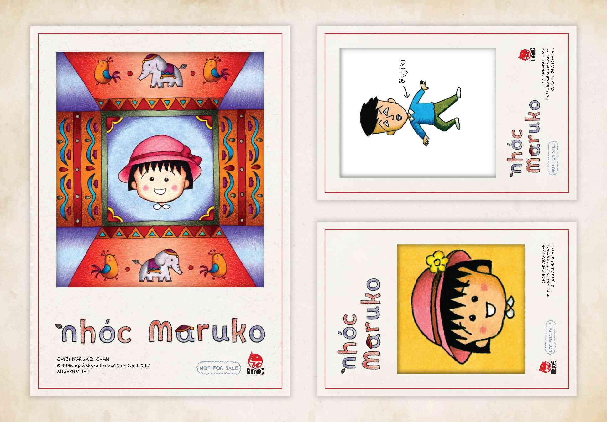 Nhóc Maruko - Tập 14 - Tặng Kèm Set Postcard Polaroid