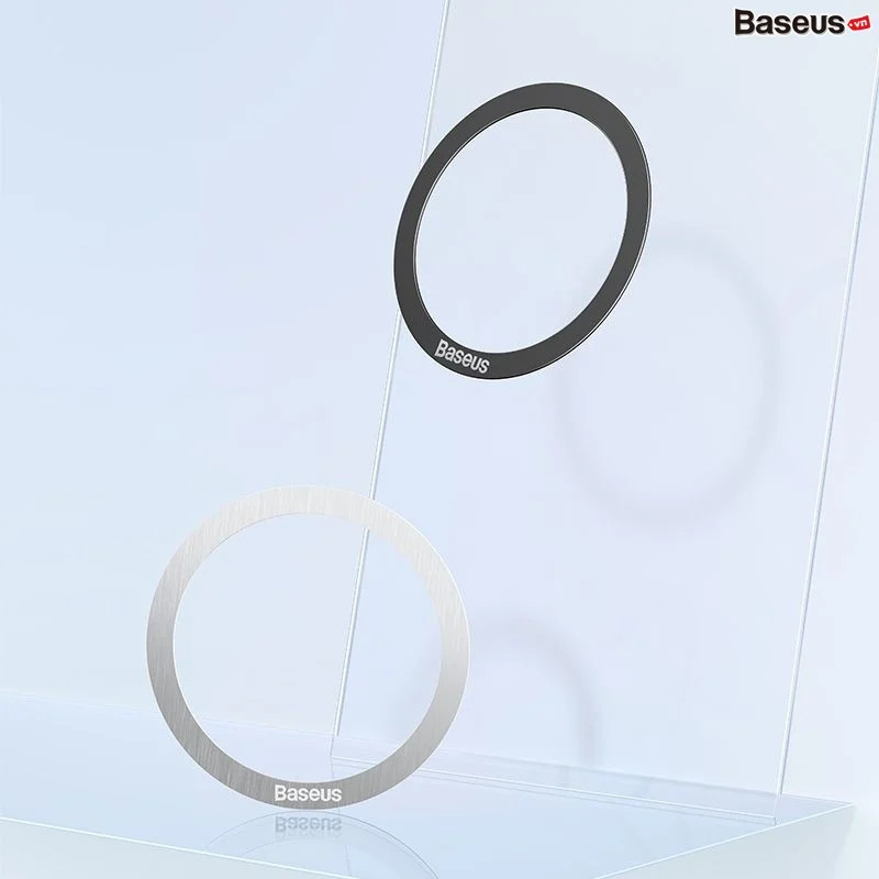 Vòng Kim Loại  Baseus Halo Series Magnetic Metal Ring cho iPhone 13/12 - hàng chính hãng