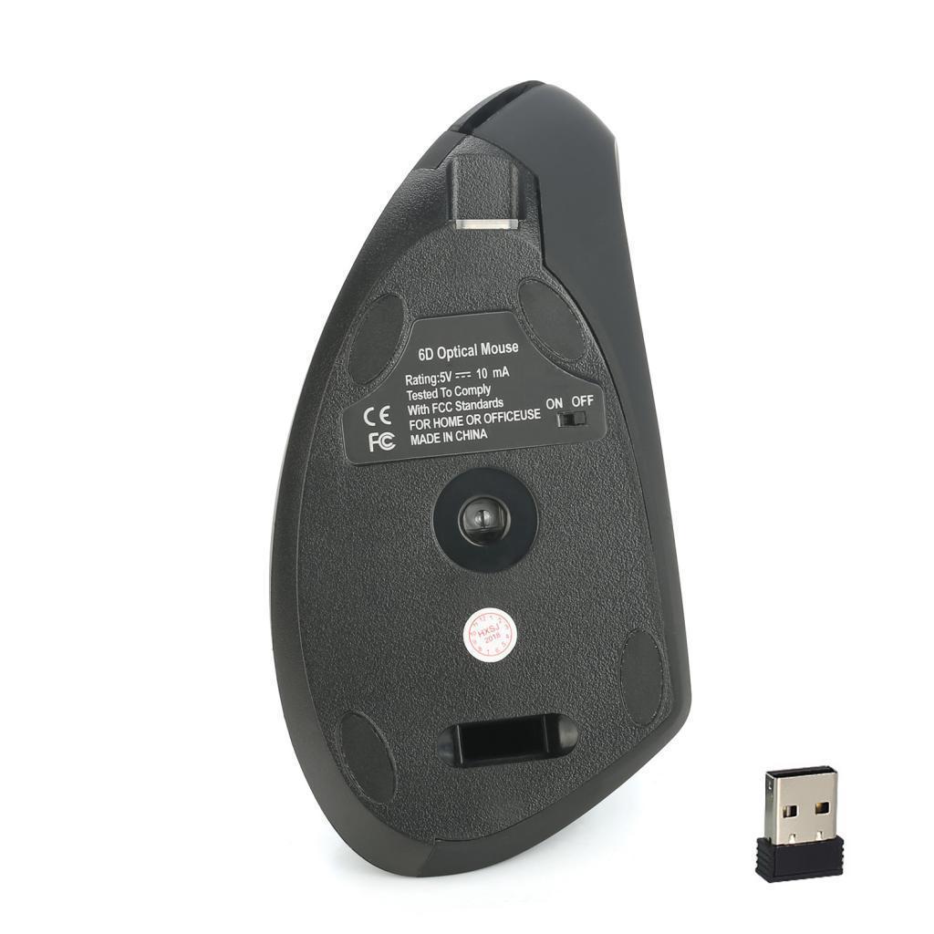 3-Speed 800DPI/1600DPI/2400DPI Wireless Optical Mice, Rechargeable Mouse