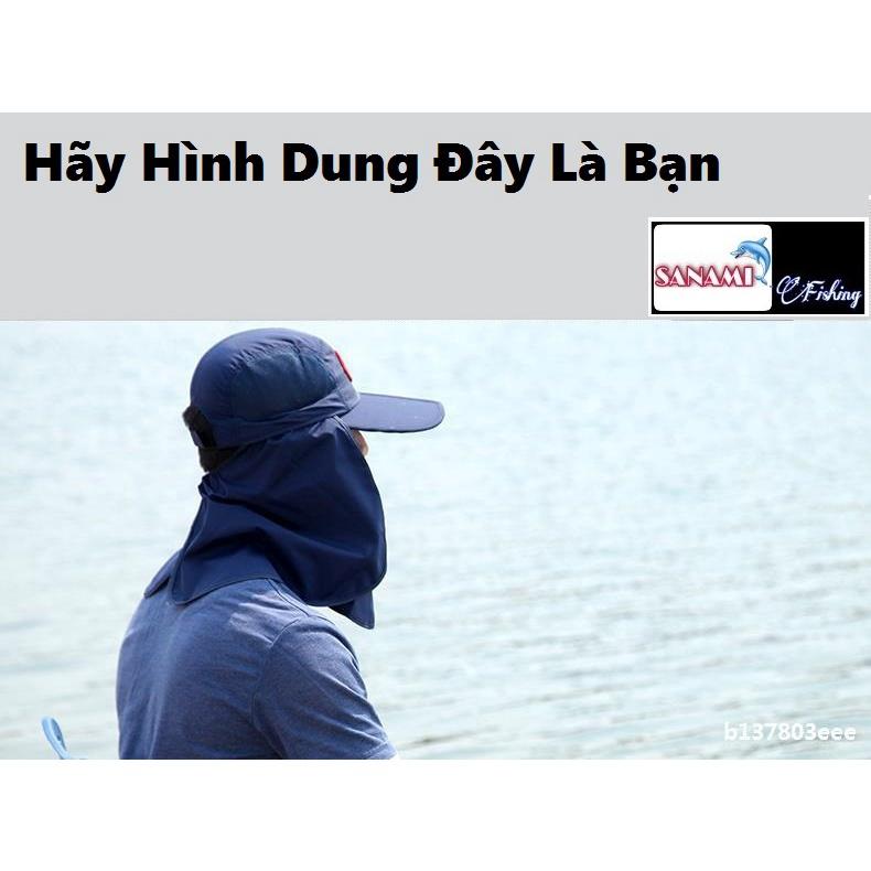 Nón Mũ Câu Cá Chống Nắng Chuyên Dụng Đi Phượt Và Câu Cá PK-39 Sanami Fishing Store
