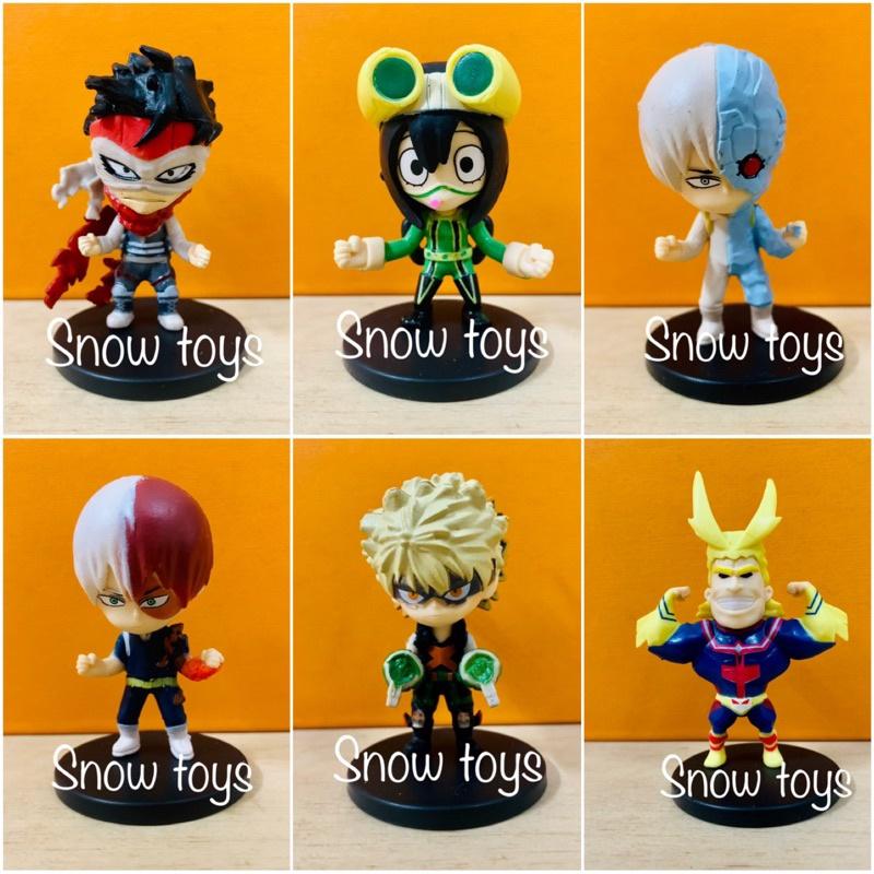 Mô hình My Hero Academia - Bán lẻ mô hình học viện siêu anh hùng All Might Midoriya Bakugo Todoroki Ida Stain - Cao 7cm