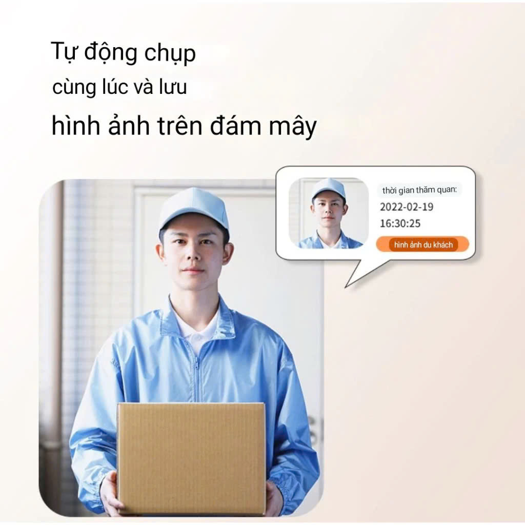 ChuôngCửa Không Dây Thông MinhCao Cấp Kèm Camera Wifi – Kết Nối Ổn Định, Chống Nước, Xuyên Tường 300m