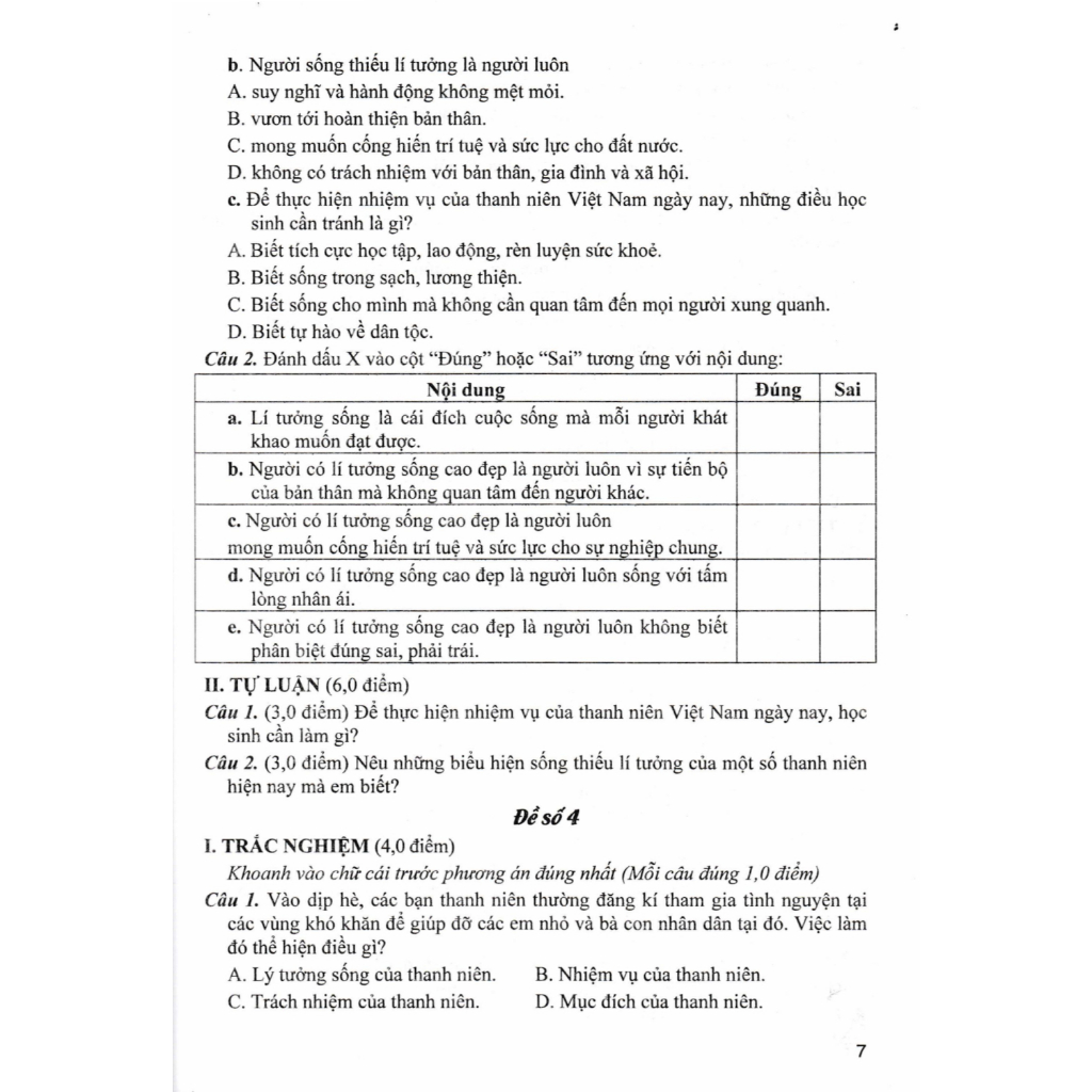 Sách - Đề Kiểm Tra, Đánh Giá Giáo Dục Công Dân 9 (Dùng Kèm SGK Kết Nối Tri Thức Với Cuộc Sống) - HA