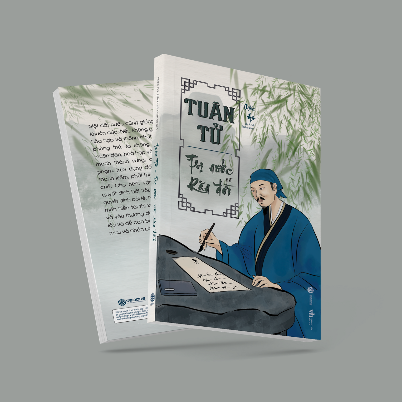 SÁCH COMBO 2 CUỐN: KHỔNG TỬ - VẠN THẾ SƯ BIỂU + TUÂN TỬ - TRỊ NƯỚC VÀ SĂN ĐỜI - SBOOKS