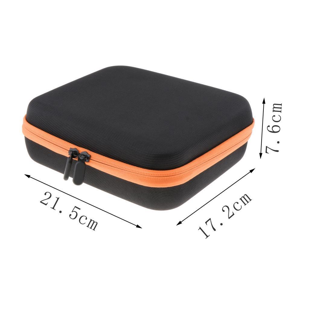 2 Pcs 30 Bottles Essential Oil Carry Case 5ML~15ML Holder Storage Bag Box