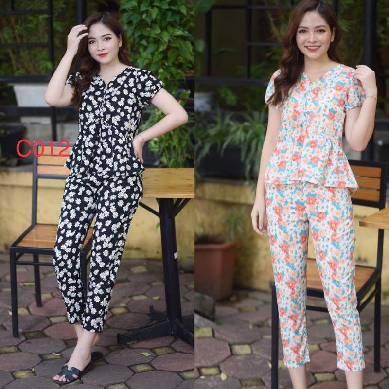 QUẦN ÁO MẶC NHÀ, SAU XINH XOẮN EO 2 MÀU