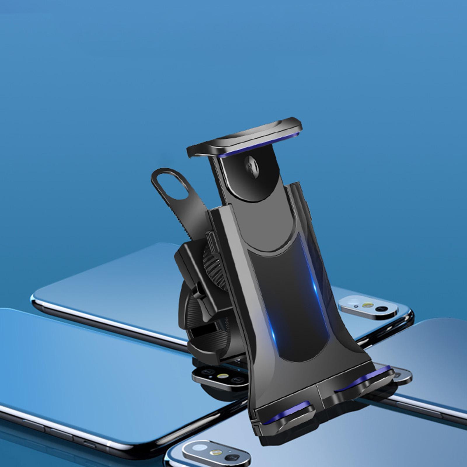 Bike Phone Mount Bracket 360 Degree Rotatable Stable for Outdoor Cell Phone