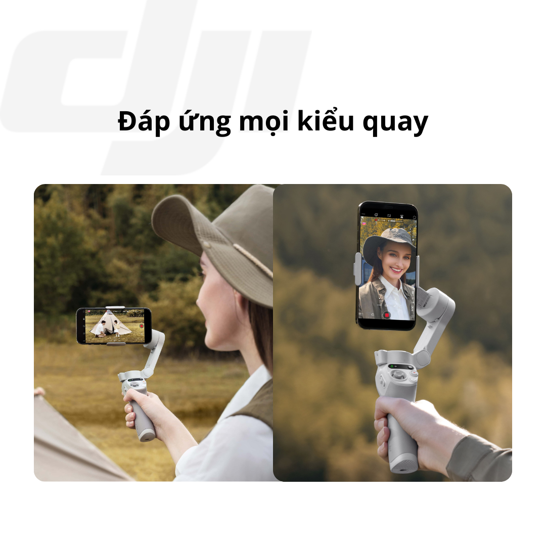 Gimbal chống rung điện thoại DJI Osmo Mobile SE gọn nhẹ theo dõi khuôn mặt (DJI OM SE) - Hàng chính hãng