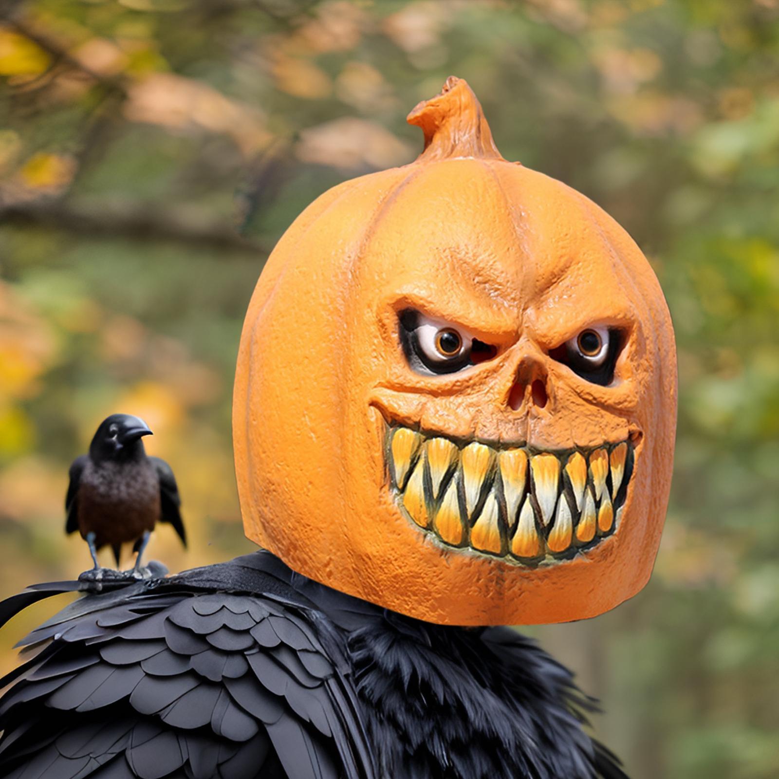 Halloween Head  Headwear Adults Pumpkin  for Cosplay Halloween Party