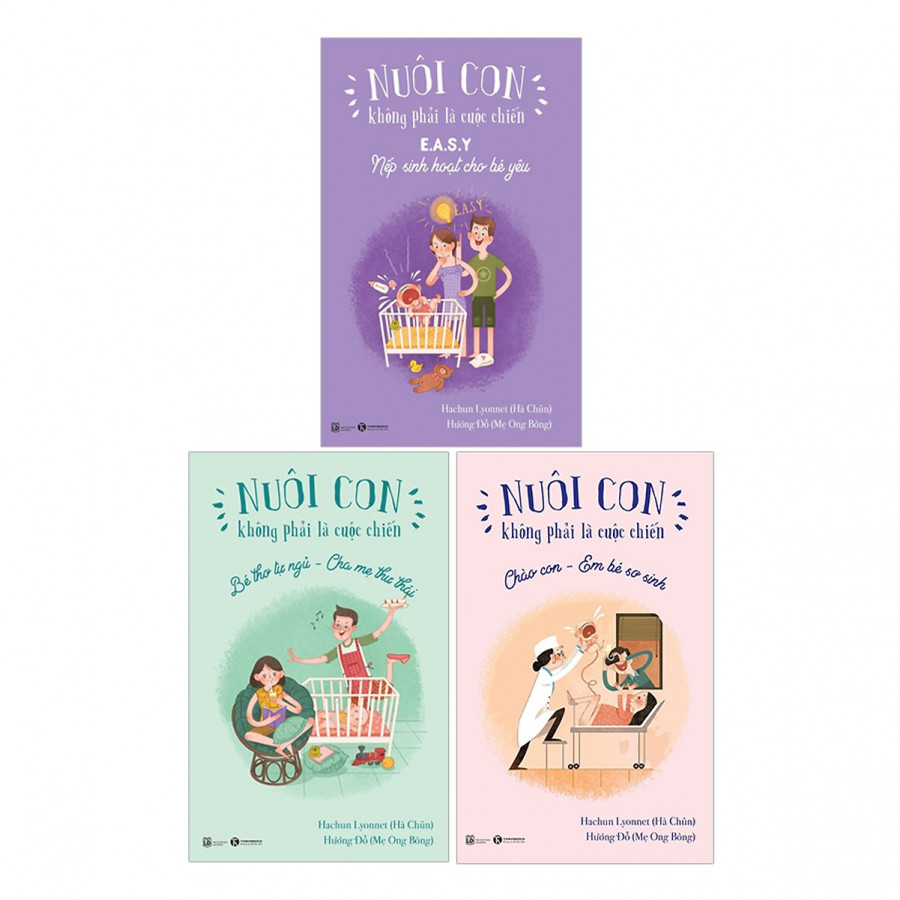 Combo nuôi con không phải cuộc chiến ( Tái bản 2019 ) quyển 1,2,3 ( trọn bộ 3 cuốn ) Tặng kèm 3 bookmark như hình ngẫu nhiên