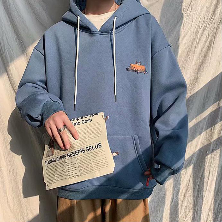 Áo Hoodie Nỉ Bông mèo sau lưng ( unisex nam nữ đều mặc được