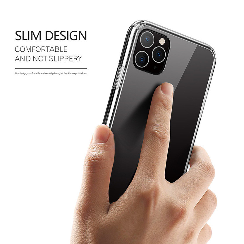 Ốp lưng silicon chống sốc cho iPhone 11 Pro Max hiệu Likgus Crashproof - Hàng nhập khẩu