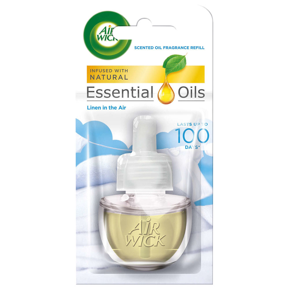 Lọ tinh dầu thiên nhiên Air Wick Linen in the air 19ml QT04989 - hương táo xanh