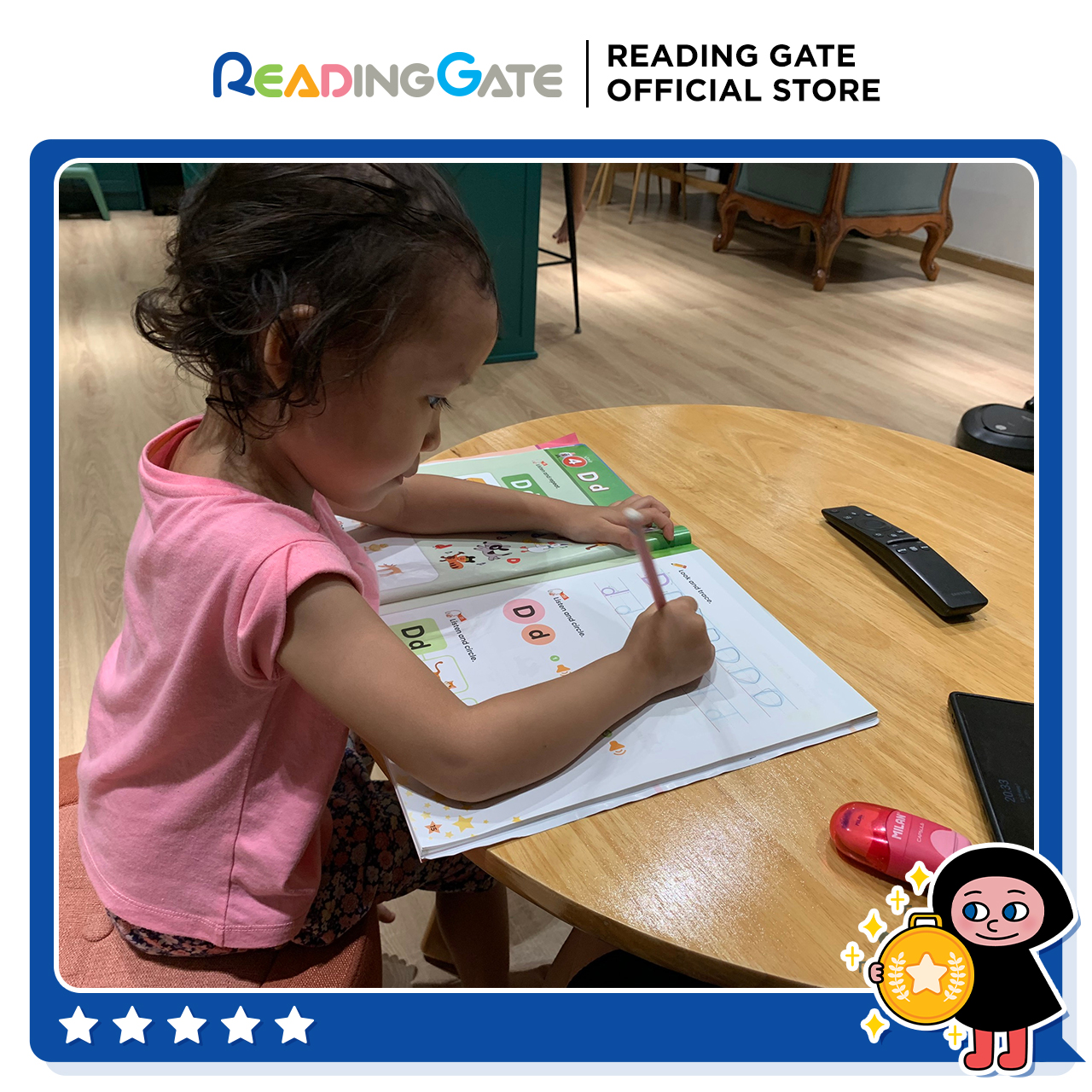 Sách DODO ABC PHONICS 5 READING GATE Cho Bé Từ 5 Đến 8 Học Ngữ Âm, Đánh Vần Tiếng Anh