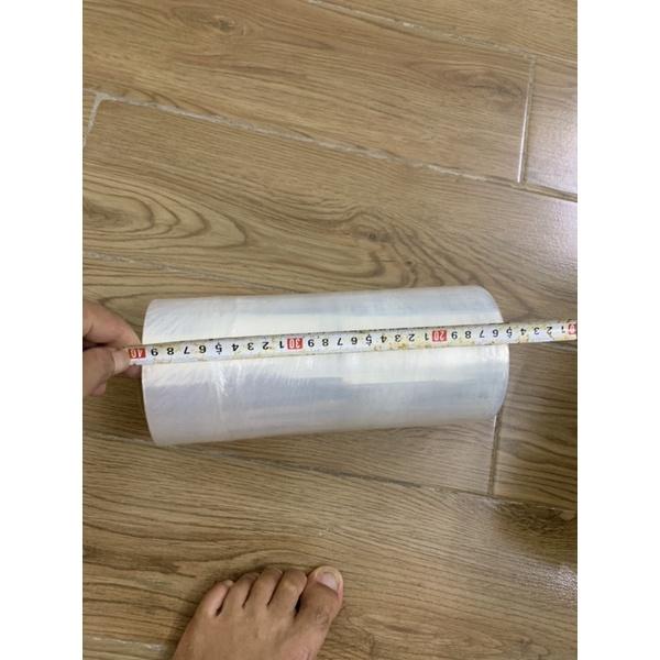 Màng Co pe khổ 25cm x 1,5kg lõi mỏng màng chít cuốn bụng