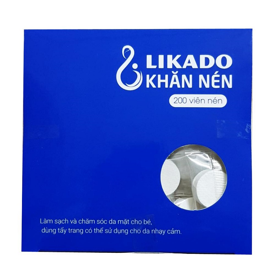 Khăn Nén Dạng Viên LIKADO (200 viên trần)