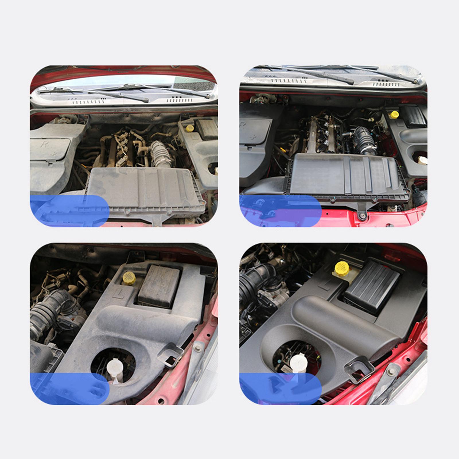 3 Pieces Engine Cleaning Brushes Easy Storage Professional for Engine