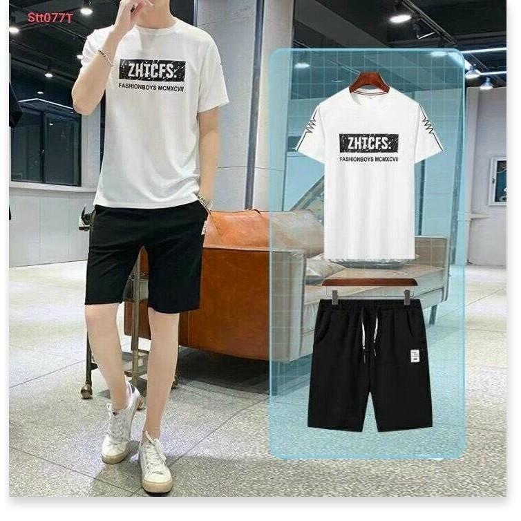BỘ HÈ THỂ THAO HỌA TIẾT TRẺ TRUNG NĂNG ĐỘNG 1HIT1 FASHION