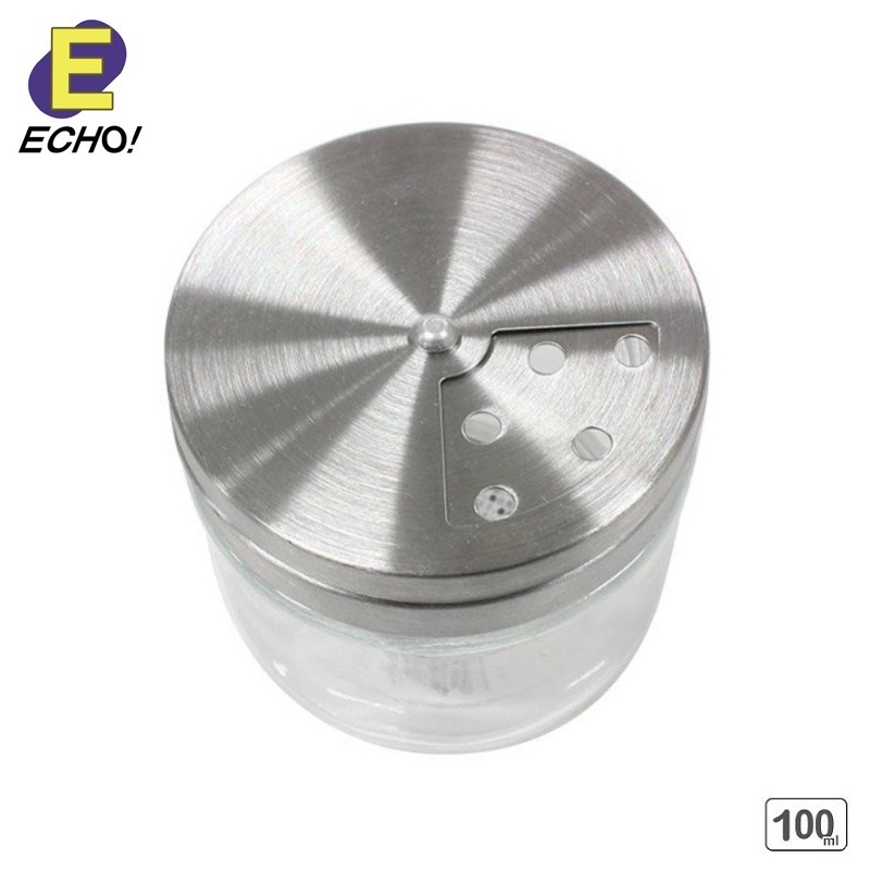 Hũ thủy tinh đựng gia vị Echo 100ml - Hàng nội địa Nhật Bản nhập khẩu chính hãng