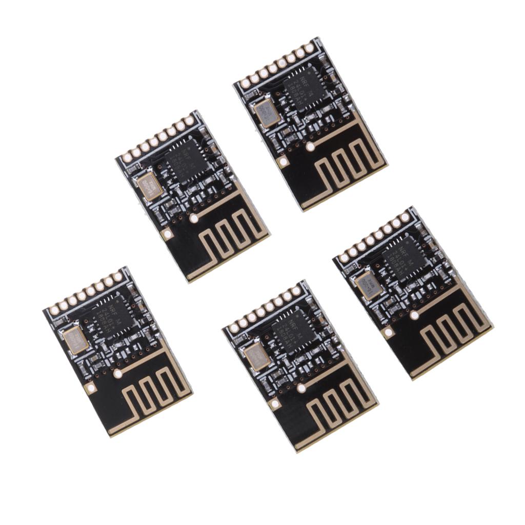 5Pcs Mini NRF24L01 2.4GHz SMD Wireless Transceiver Module for