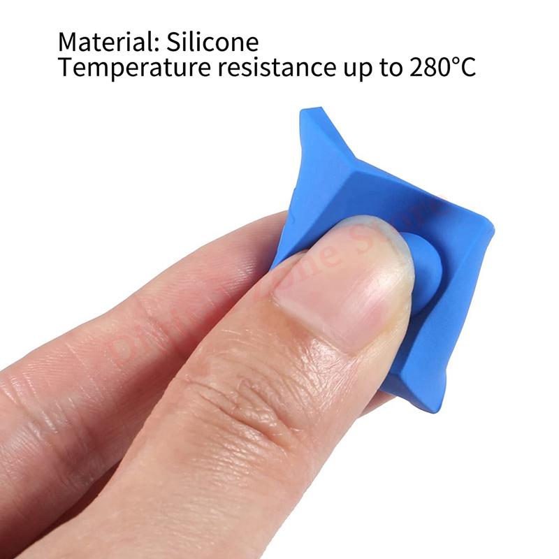 Ender 3 Block Block Silicone Sock Hotend Cover cho Ender 3 Pro, Ender 3 V2, Ender 5, Ender 5 Pro, CR-10/10s, MK7/8/9 Hotend