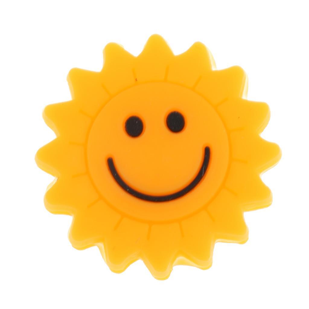 2-3pack 6 Pieces Sunflower Tennis Racquet Vibration Dampener Shock Absorber