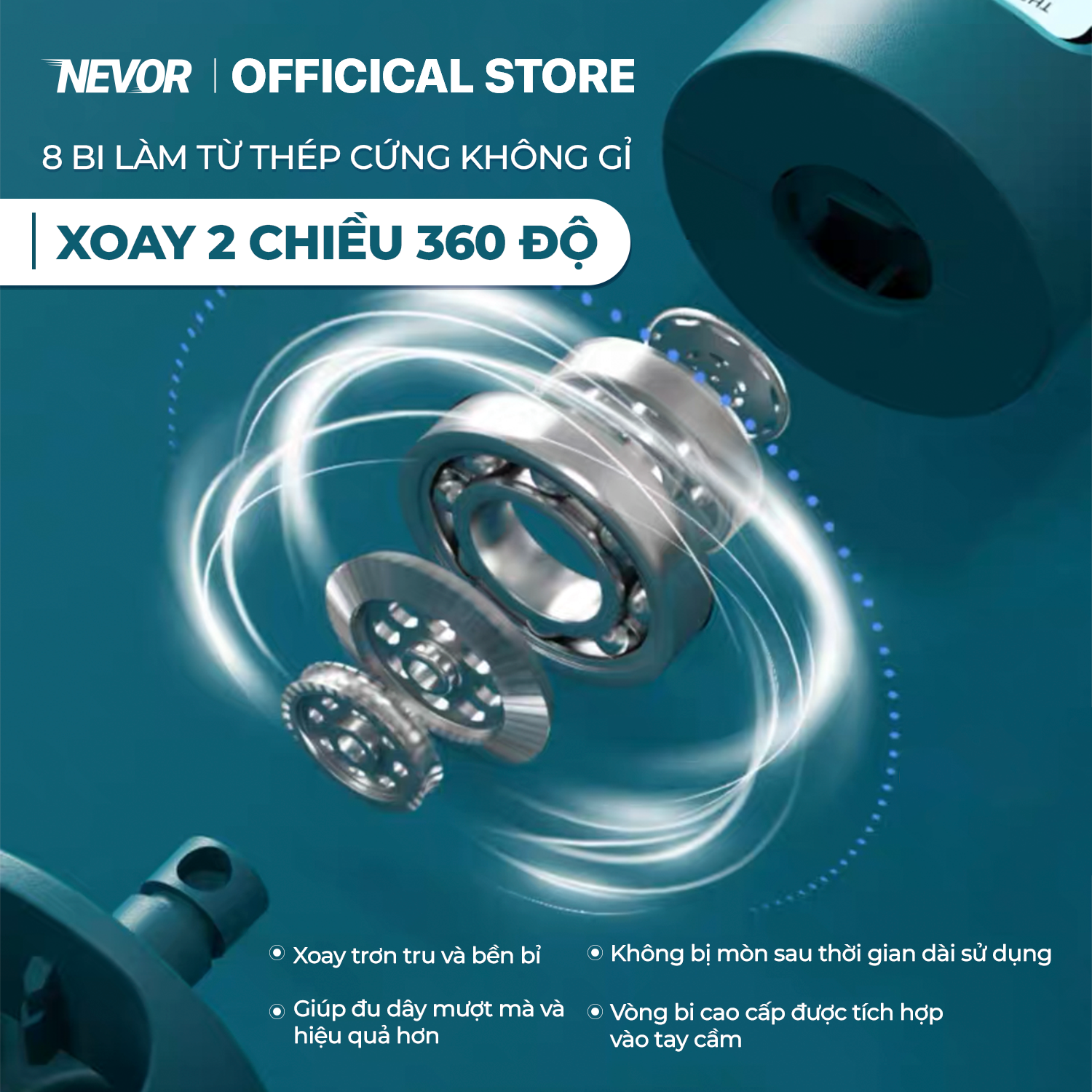 Dây Nhảy Thể Dục Thông Minh Nevor DNTM03 Đếm Số Vòng Giúp Tiêu Thụ Calo, Giảm Cân Tiện Lợi Ngay Tại Nhà
