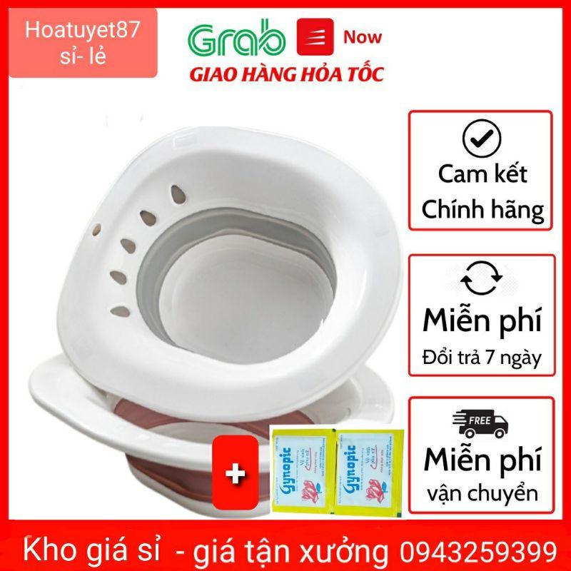 Chậu Xông Hơi Vệ Sinh Phụ Nữ - Bồn Ngâm Rửa Vùng Kín Chuyên Dụng
