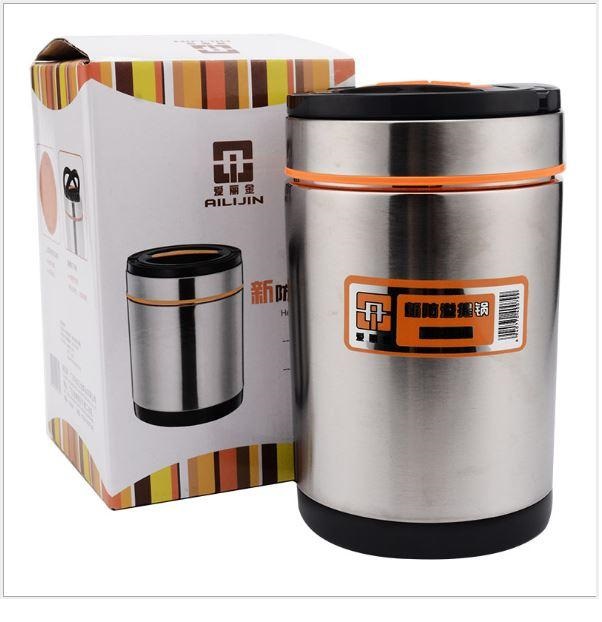 CaMen Hộp Đựng Cơm 1400ML Inox 304 3 ngăn 2 Lớp Chống Tràn Đổ Giữ Nhiệt Trên 6H