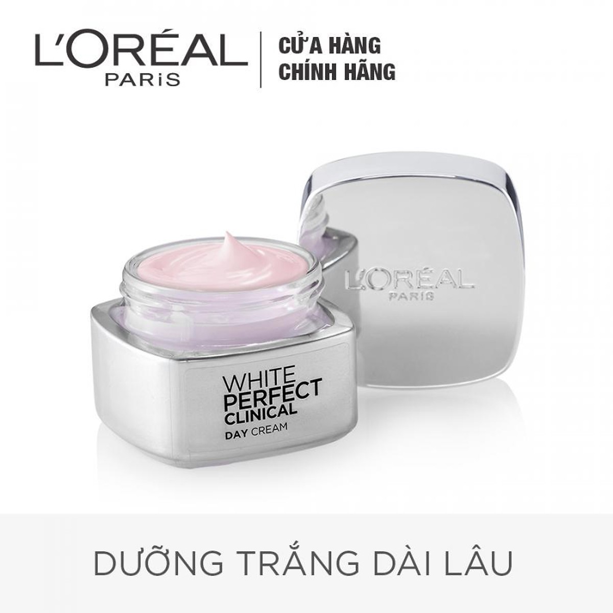 Bộ Kem Dưỡng Trắng Và Giảm Thâm Nám Chuyên Sâu Ngày và Đêm L'Oreal White Perfect Clinical 50ml