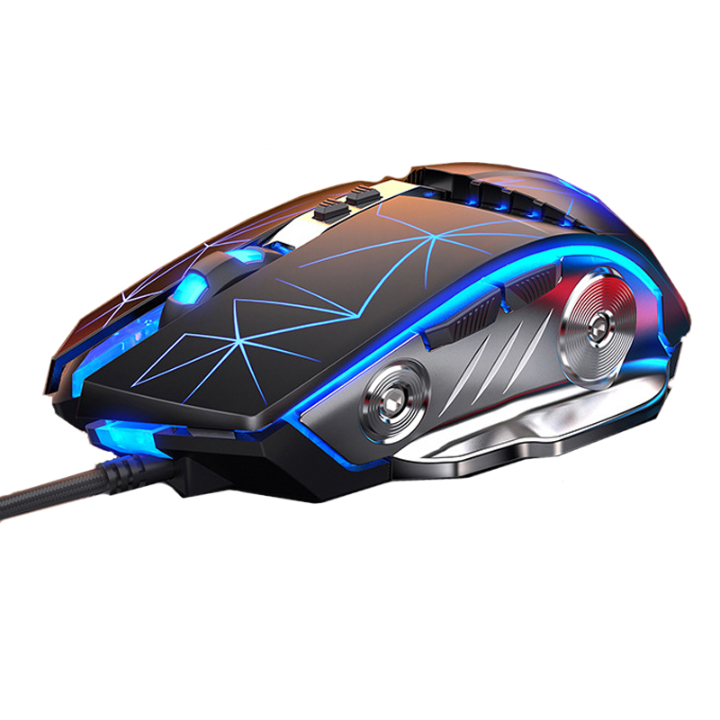Professional Wired Gaming Mouse 6 Button 3200 DPI LED Optical USB Computer Mouse Gamer Mice Game Mouse Mause For PC laptop