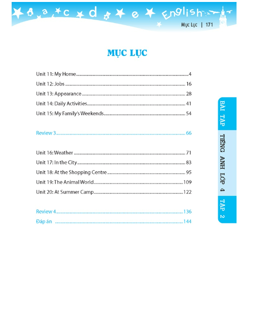 Sách - GLOBAL SUCCESS - Bài tập tiếng anh lớp 4 tập 2