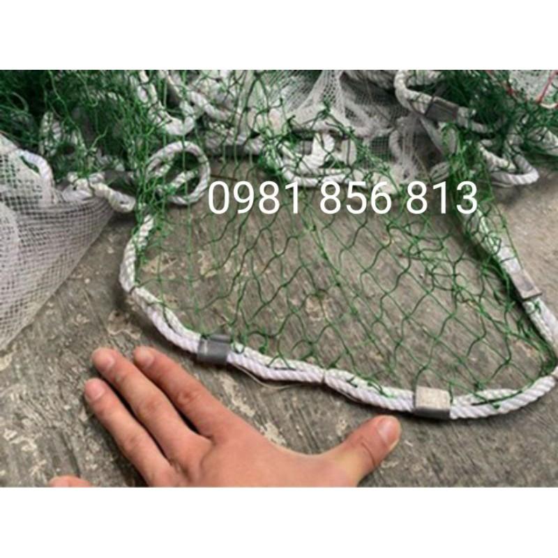 Lưới kéo cá dù Thái xịn sợi 15 dài 10m cao 2m túi 4m sale giá shock