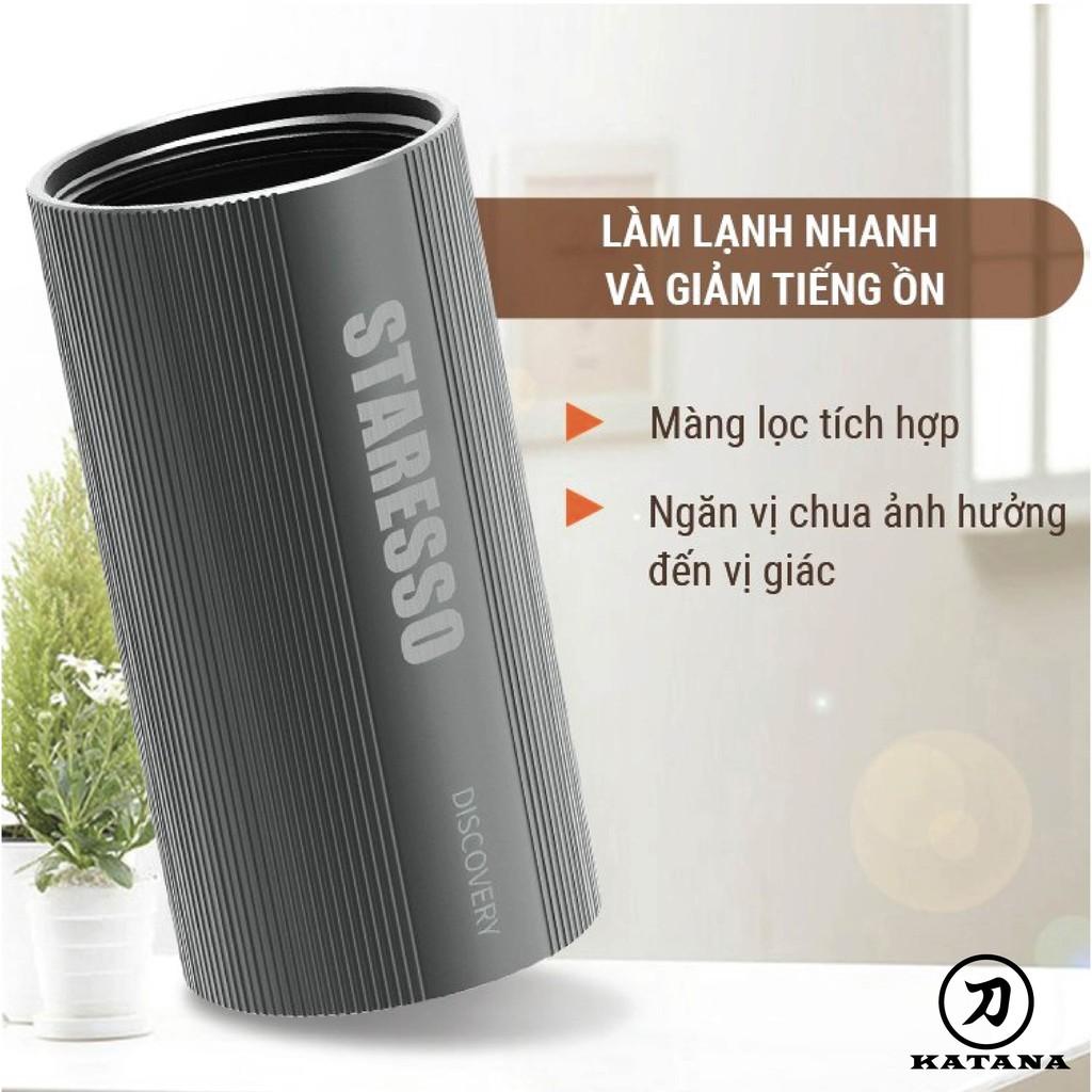 Cối xay cafe STARESSO bằng tay lưỡi Titanium