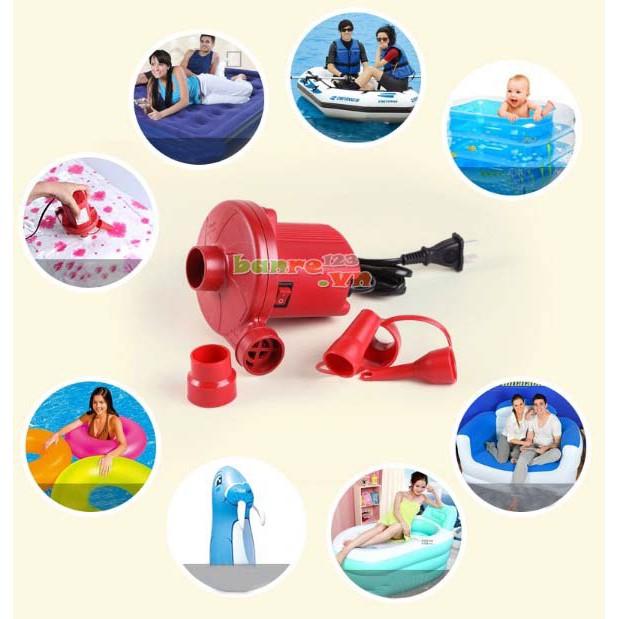 Bơm điện 2 chiều chân không, bơm bể bơi, phao bơi, nệm hơi, bóng hơi