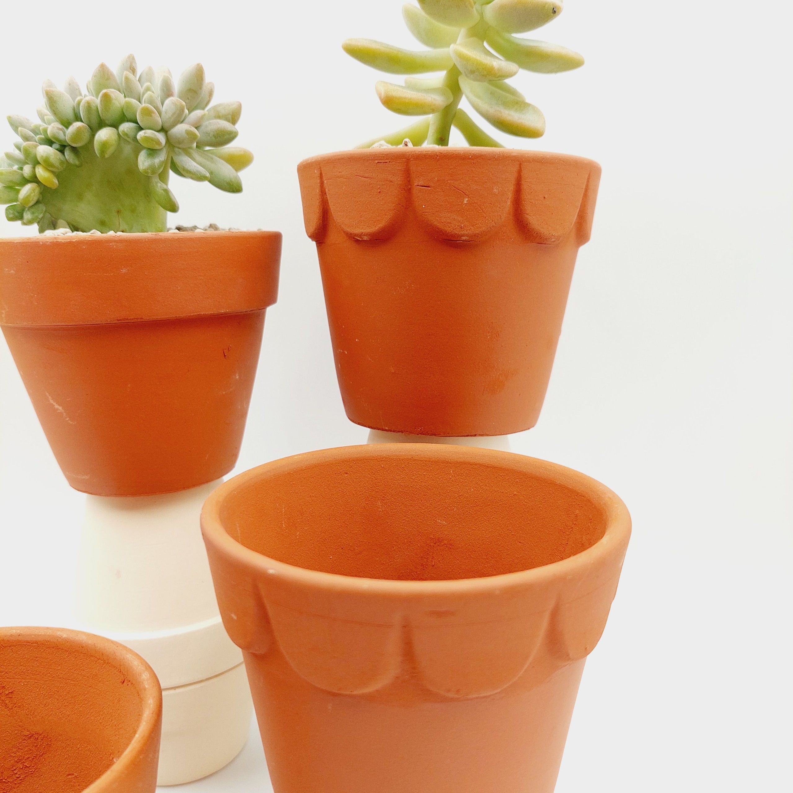 Chậu đất nung, chậu sen đá - Ly gờ 98, miệng chậu 9cm, chiều cao 8cm