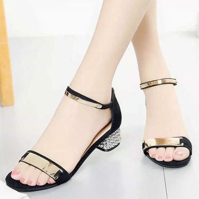 giày sandal gót vuông size lớn big size 40 41 42 43 43 44