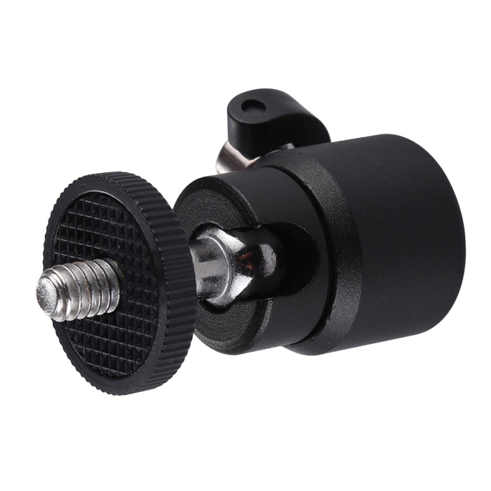 Camera Ball Head Standard 1/4inch Screw Base 90Degree rotatable Tripod Ball Head