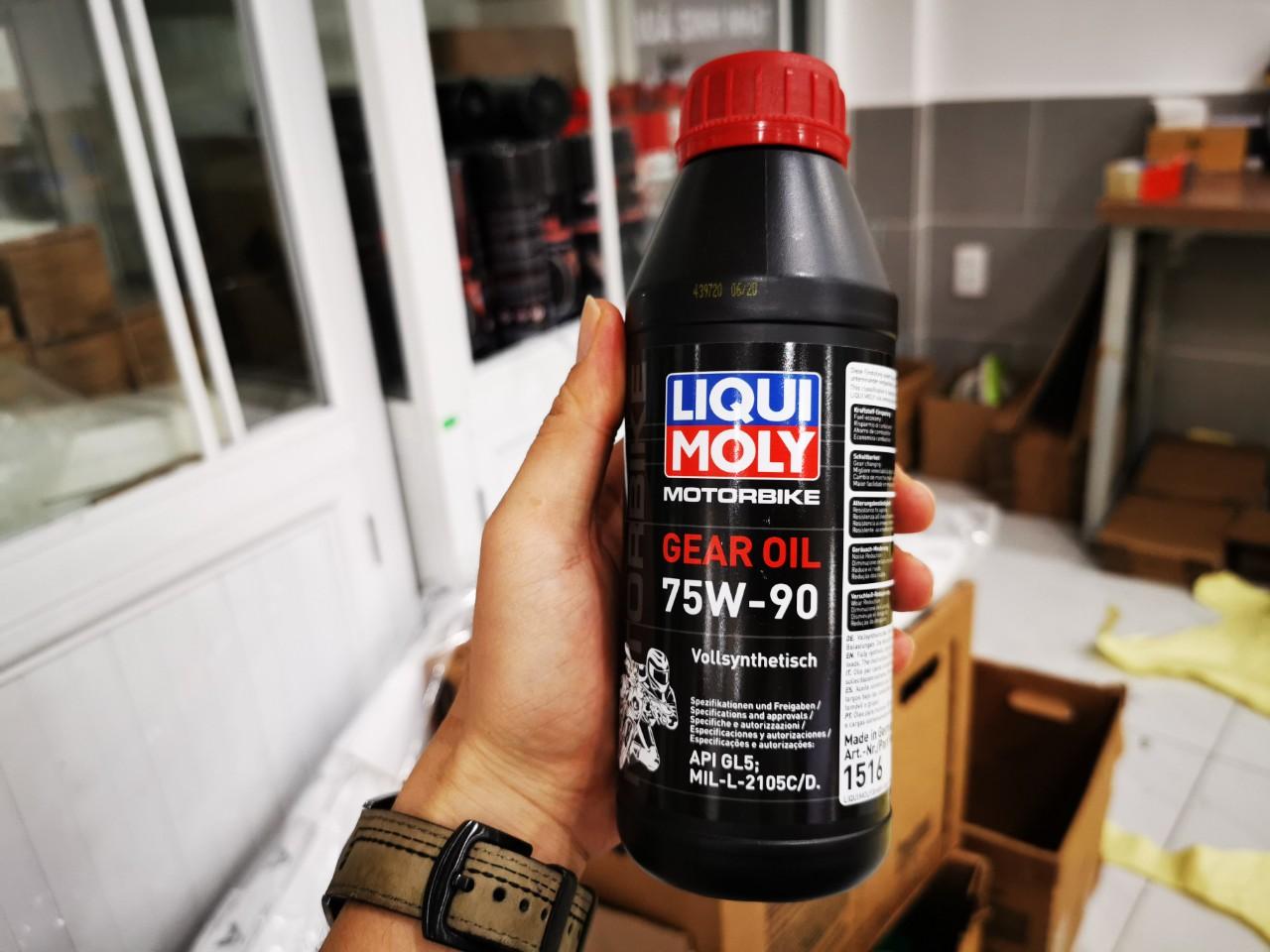 Nhớt Hộp Số (Nhớt Láp) Xe Tay Ga LIQUI MOLY 75W90 Tặng Bình Chiết