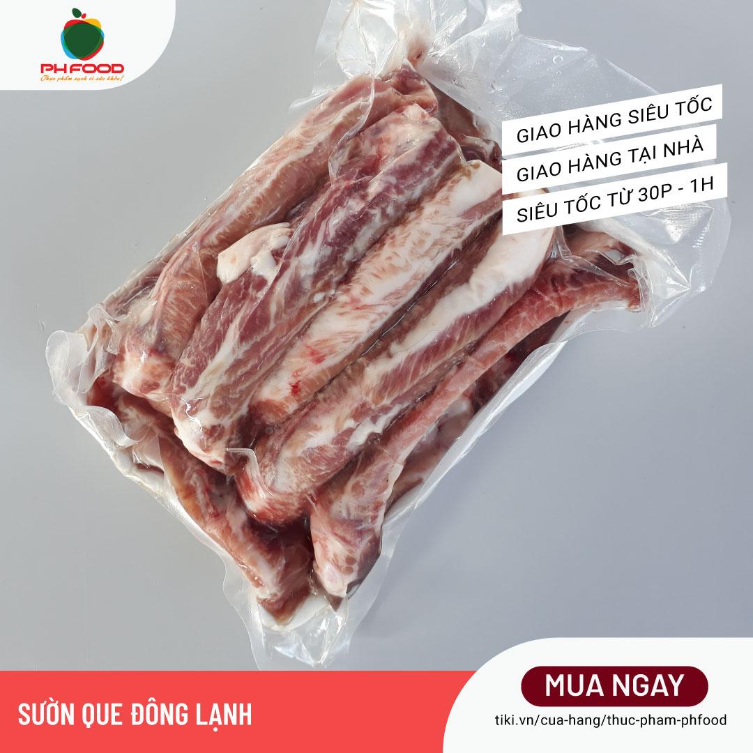 - Sườn Que Đông Lạnh - Khay 1Kg