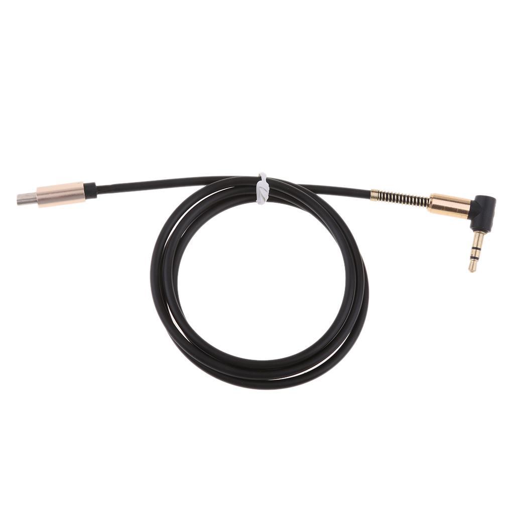 Type C to 3.5mm Male Stereo Converter Cable Audio Aux Adapter Cable White