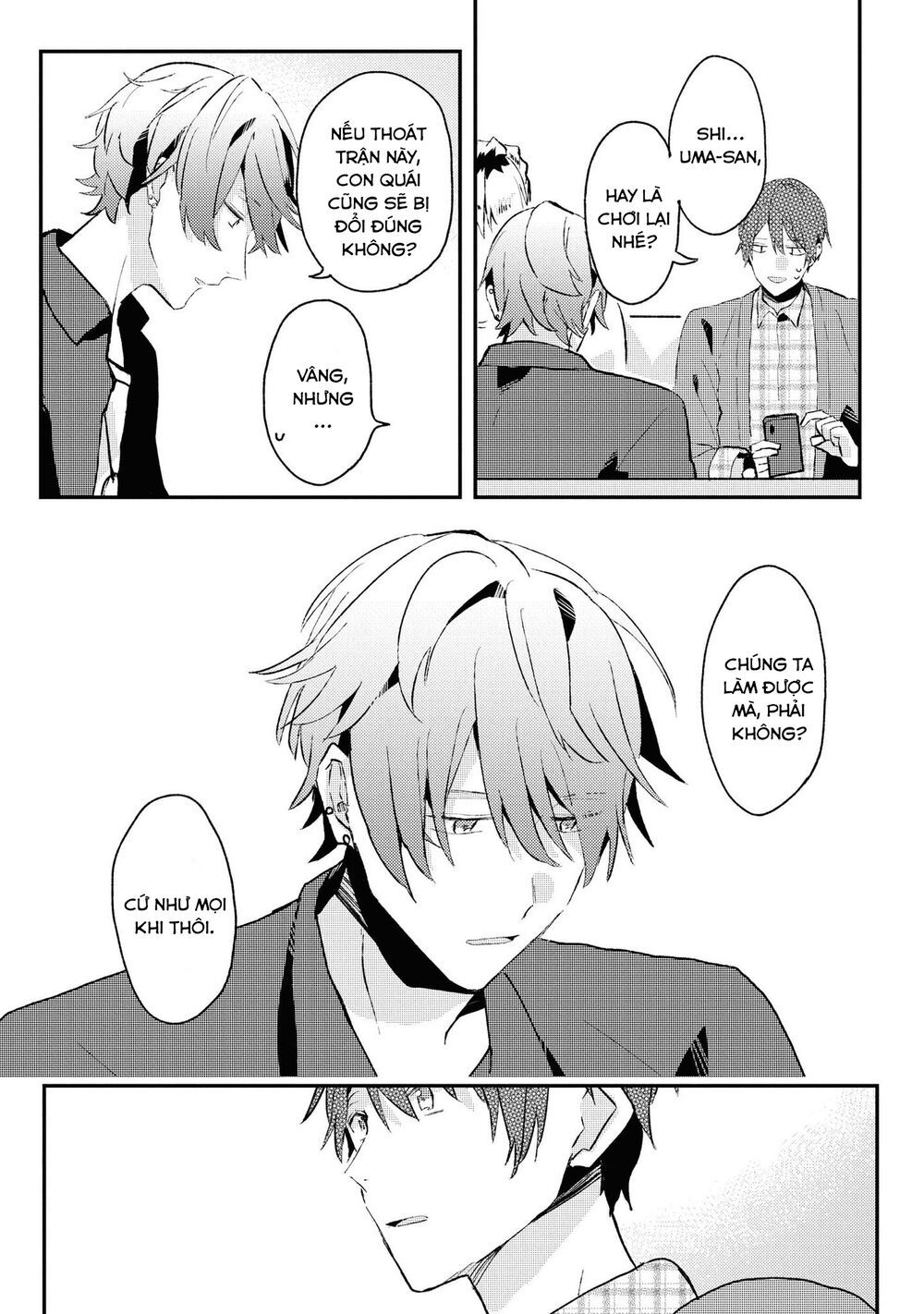 đồng đội game online, té là ngài sếp khó tính chapter 10 9