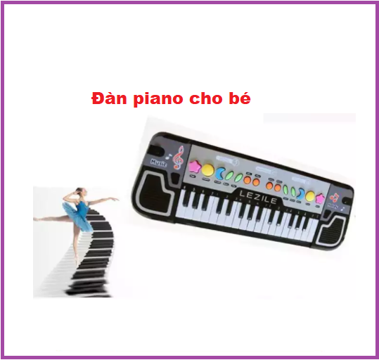 Đồ Chơi Đàn Mini Piano Cho Bé- đàn Organ tập chơi cho bé âm thanh hay - nhiều chức năng