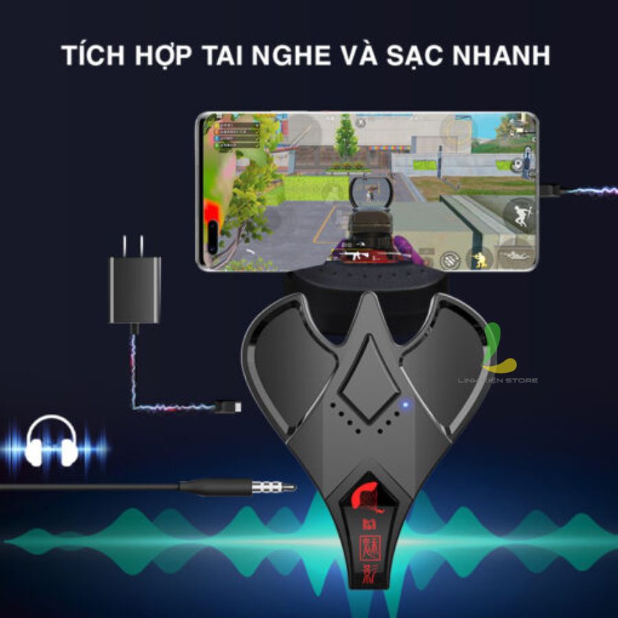 Bộ chuyển đổi game MEIYING M3 - Thiết bị chuyển đổi phím chuột kết nối điện thoại hỗ trợ hệ điều hành Android, IOSS - Hàng nhập khẩu