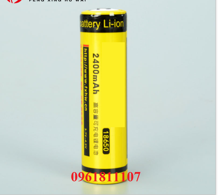 Pin dùng cho 18650 2400MAh hàng tốt