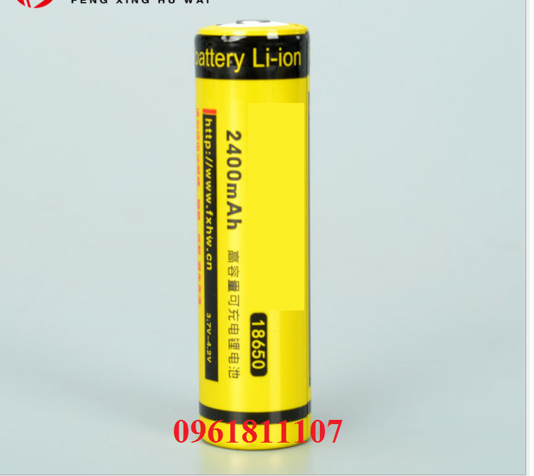 pin dùng cho 18650 2400MAh hàng tốt