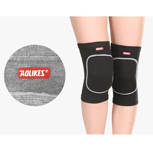 Đai miếng đệm bảo vệ đầu gối AOLIKES A-0210 hỗ trợ chơi thể thao, gym, yoga có đệm mút chống chấn thương đầu gối