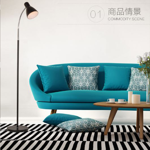 Đèn đứng trang trí nội thất - đèn sofa đọc sách Goldseee GS009