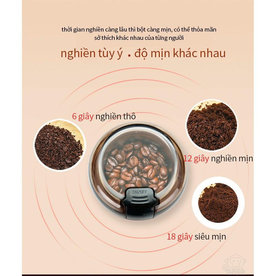 Máy Xay Bột, Máy Nghiền Bột Đa Chức Năng FNEPOWIERAS - Máy Xay Mini Xay Ngũ Cốc, Gia Vị, Dược Liệu, Hạt Cà Phê