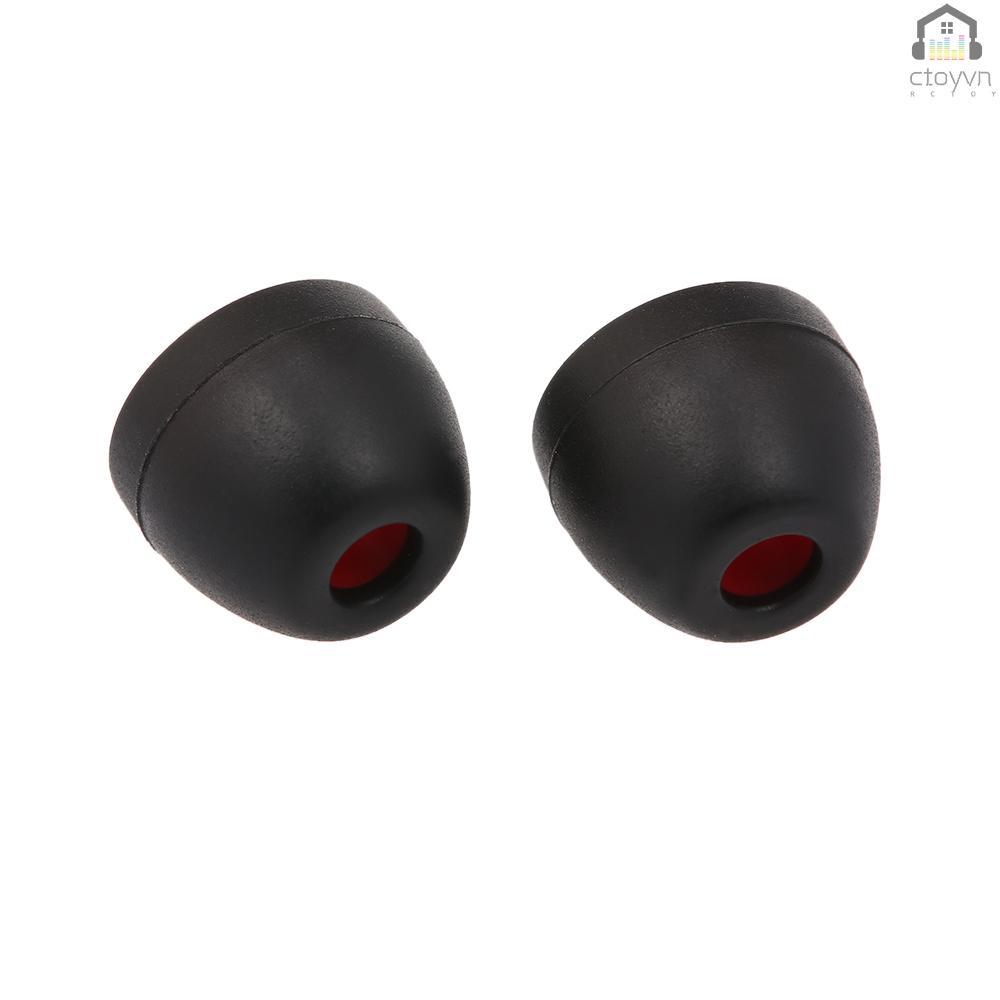 Set 3 cặp nút tai nghe thay thế bằng silicone kích thước 3.8mm size M S